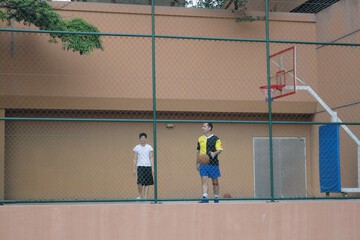 Basketball court