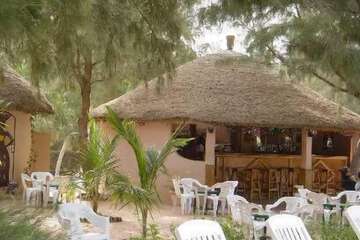 Poolside bar