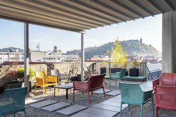 Rooftop terrace