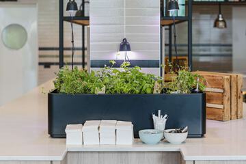 Breakfast area