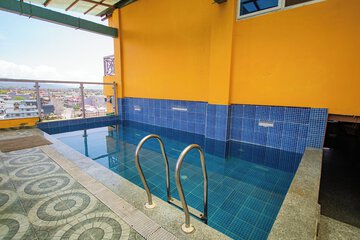 Rooftop pool