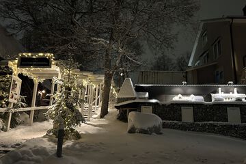 Front of property - evening/night