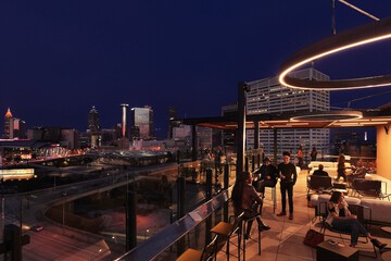 Rooftop terrace