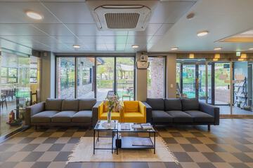 Lobby sitting area