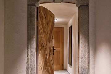 Interior entrance