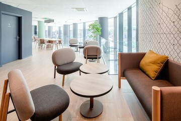 Lobby sitting area
