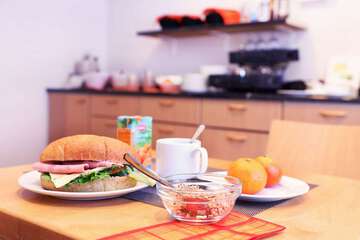 Breakfast buffet