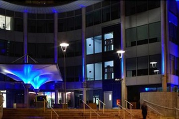 Front of property - evening/night