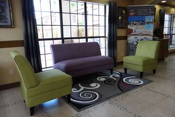 Lobby sitting area
