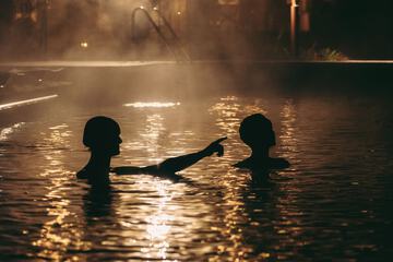 Rooftop pool