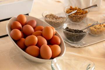 Breakfast buffet