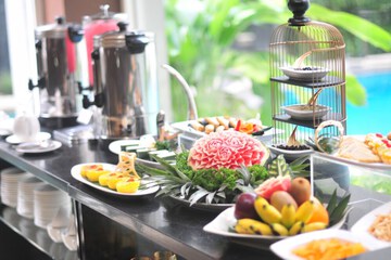 Breakfast buffet