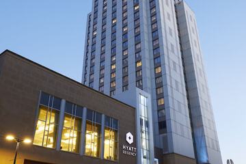 Front of property - evening/night