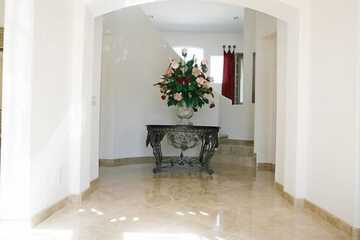 Interior entrance