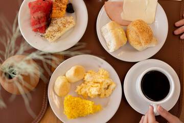 Breakfast buffet