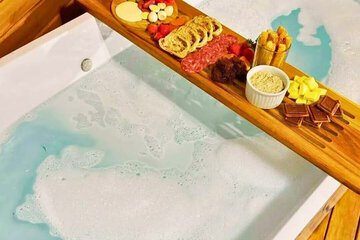 Private spa tub