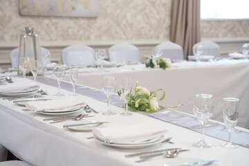 Indoor wedding