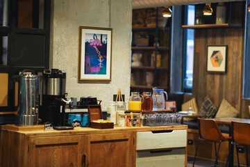 Breakfast area
