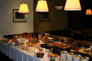 Breakfast buffet