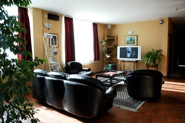Lobby sitting area