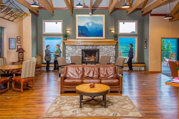 Lobby sitting area