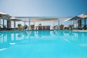Rooftop pool