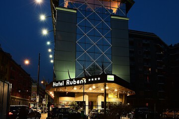 Front of property - evening/night