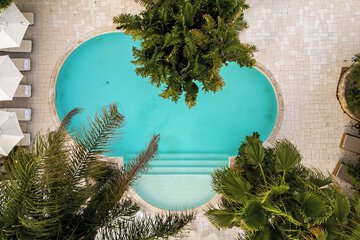 Rooftop pool