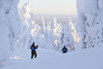 Snowshoeing