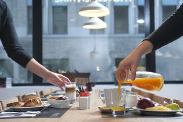 Breakfast area