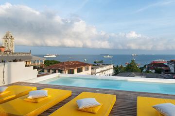 Rooftop pool