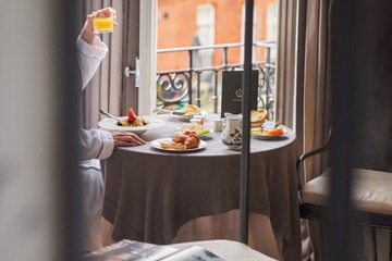 Breakfast area