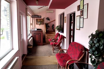 Lobby sitting area