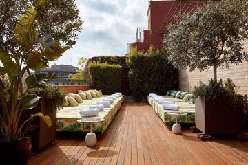Rooftop pool