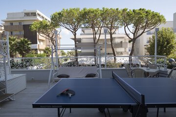 Rooftop pool
