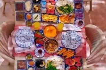 Breakfast area