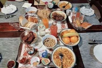 Breakfast buffet