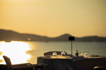 Couples dining