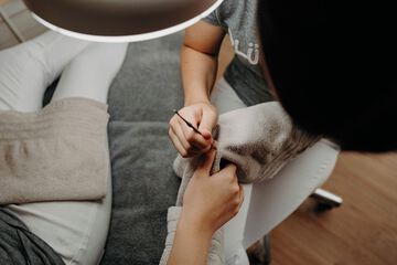 Nail salon