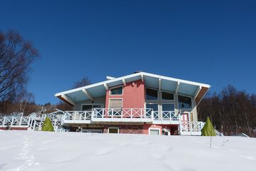 Outdoor wedding area