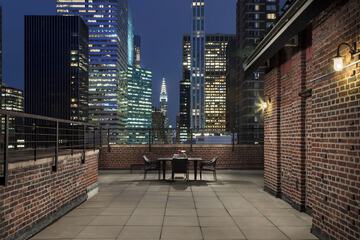 Rooftop terrace