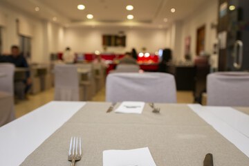 Breakfast area