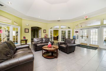 Lobby sitting area