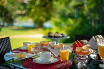 Breakfast area