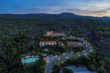 Front of property - evening/night