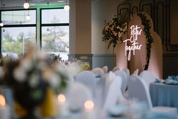 Indoor wedding