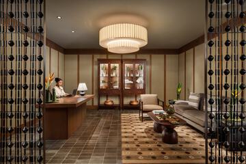 Spa reception