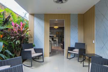 Interior entrance