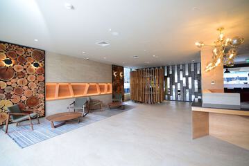 Lobby sitting area