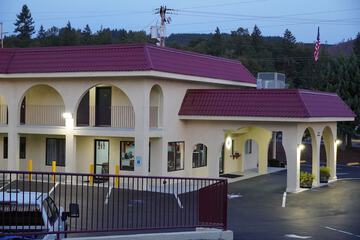 Front of property - evening/night
